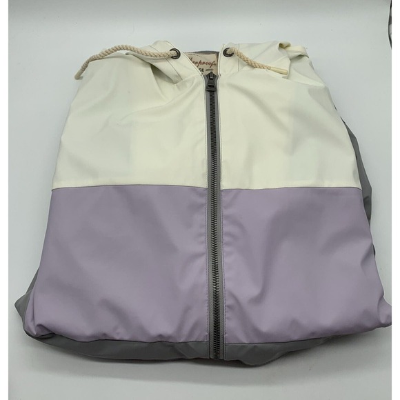 Original Weatherproof Vintage Women's Hooded Windbreaker Jacket Size Large Read - Picture 5 of 5